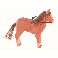 Hest, brun
