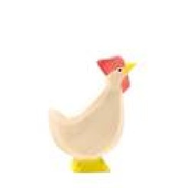 Høne, hvid Høne, hvid