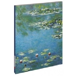 Blank notesbog - Monet-vandliljer