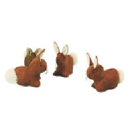 Filt-harekilling, lysebrun Filt-harekilling, lysebrun