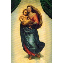 Kunsttryk - Den sixtinske Madonna