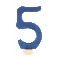 Tal 5 til lysestage
