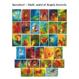 Børnekort - 30 kort