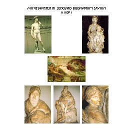 Michelangelo - 6 kort