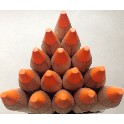 Farveblyant - 03 orange - 3-kantet