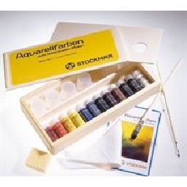 Akvarelfarver - 12 x 20 ml Stockmar Akvarelfarver - 12 x 20 ml Stockmar