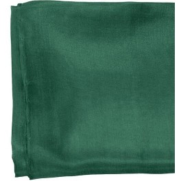 Silke 90 x 90 cm, plantefarvet - grøn Silke 90 x 90 cm, plantefarvet - grøn