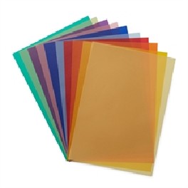 Transparent papir - 11 farver 