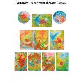 Børnekort - 10 kort
