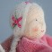 Lavendeldukke med fletninger, Rosa