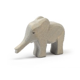 Elefant unge, snabel udstrakt Elefant unge, snabel udstrakt