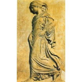 Kunsttryk - Schreitende Athena - græsk Kunsttryk - Schreitende Athena - græsk