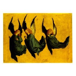Dobbeltkort - Tre svævende engle