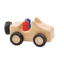 Jeep med gummihjul Jeep med gummihjul