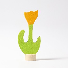 Tulipan, gul til lysestage Tulipan, gul til lysestage