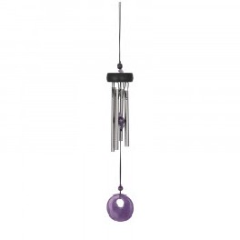 Vindklokke - Amatyst, 30 cm Vindklokke - Amatyst, 30 cm