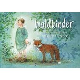 Waldkinder - Postkortbog med 15 kort