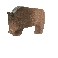 Vildsvin, hoved lavt - 7,2 cm