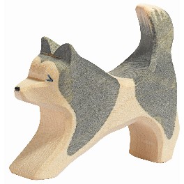 Slædehund løbende - 7 cm Slædehund løbende - 7 cm