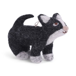 Kat, mørkegrå - filt