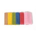 Uld 130 x 150 cm  - solgul