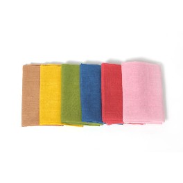 Uld 130 x 150 cm  - solgul