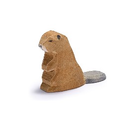 Bæver, siddende