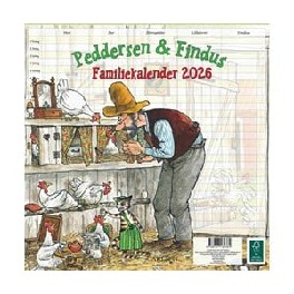 Peddersen og Findus. Familiekalender2026