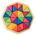 Puslespil, otte-kantet med 32 triangler